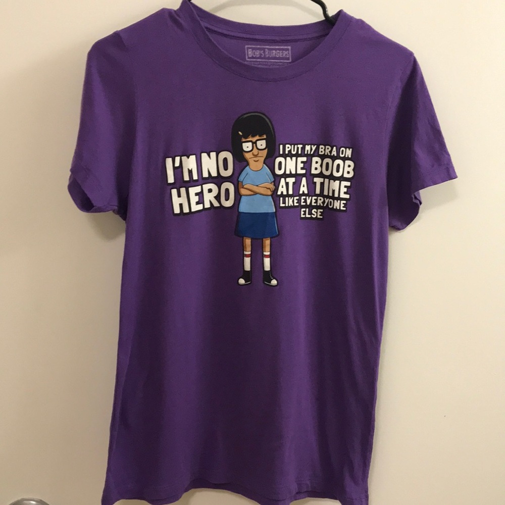 Purple Bob’s Burgers T-shirt